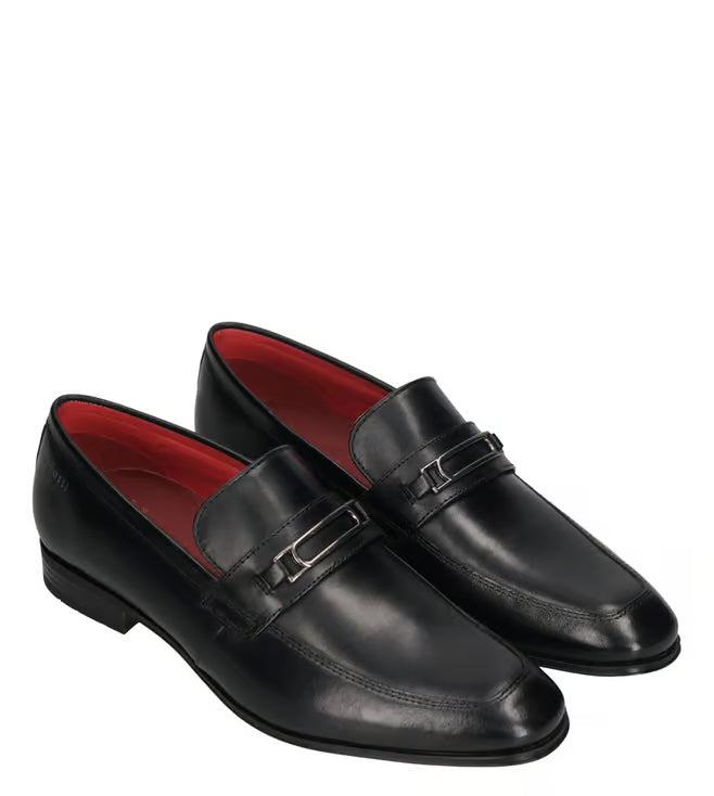 Men's Matina Black Slip On Loafers