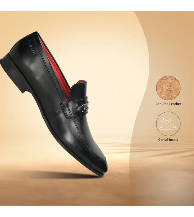 Men's Matina Black Slip On Loafers
