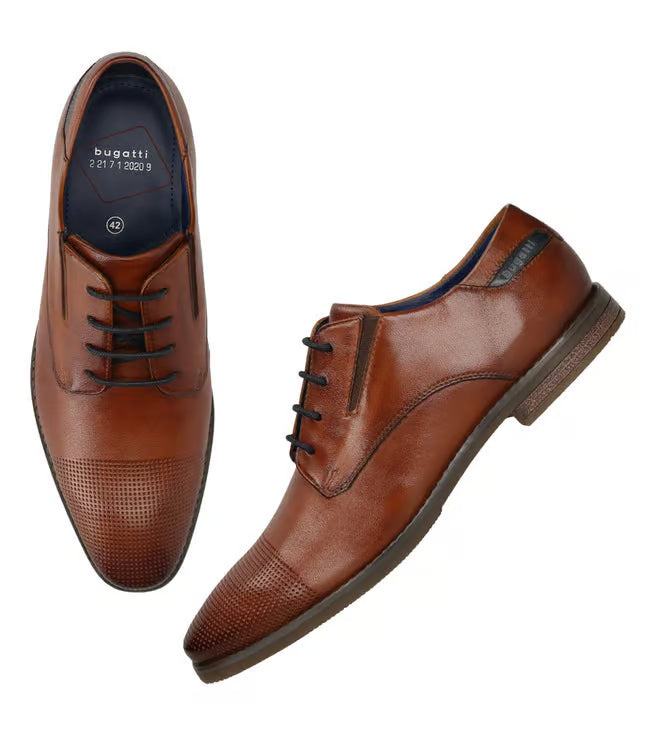 Men's Menello Cognac Derby Shoes